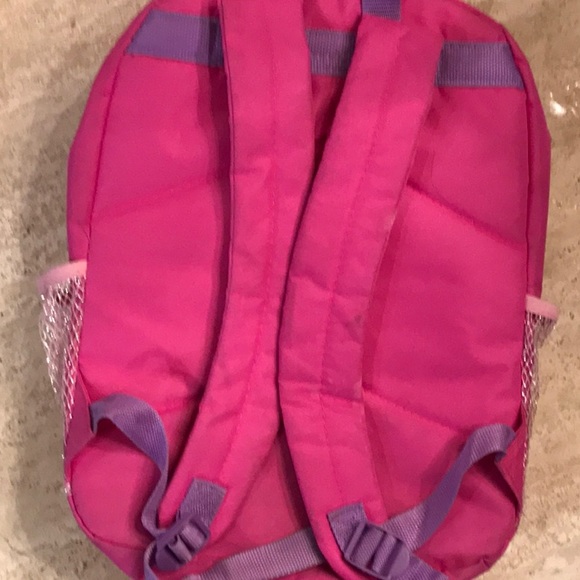 Disney Backpack Pink Mickey Mouse Dots Crazy!!! - Picture 3 of 4